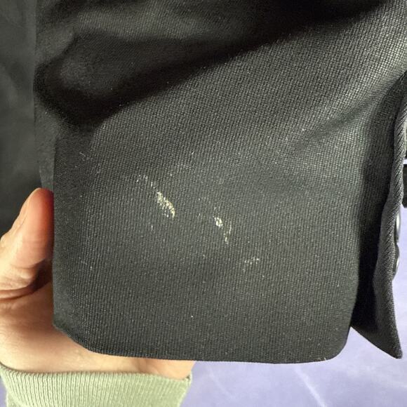 Burberry London Wool Suit Blazer Jacket Black Made in Italy Mens 46 LNG XX - Picture 9 of 12